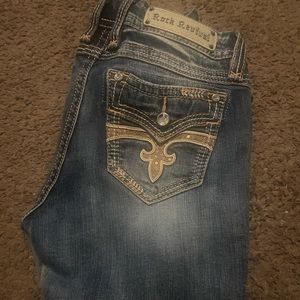 Rock revival jeans y2k low rise